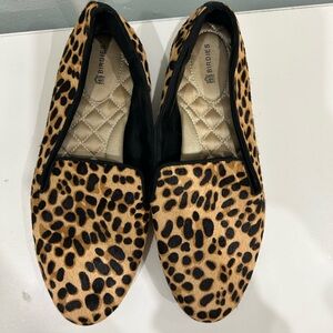 Cheetah flats/ loafers Birdies